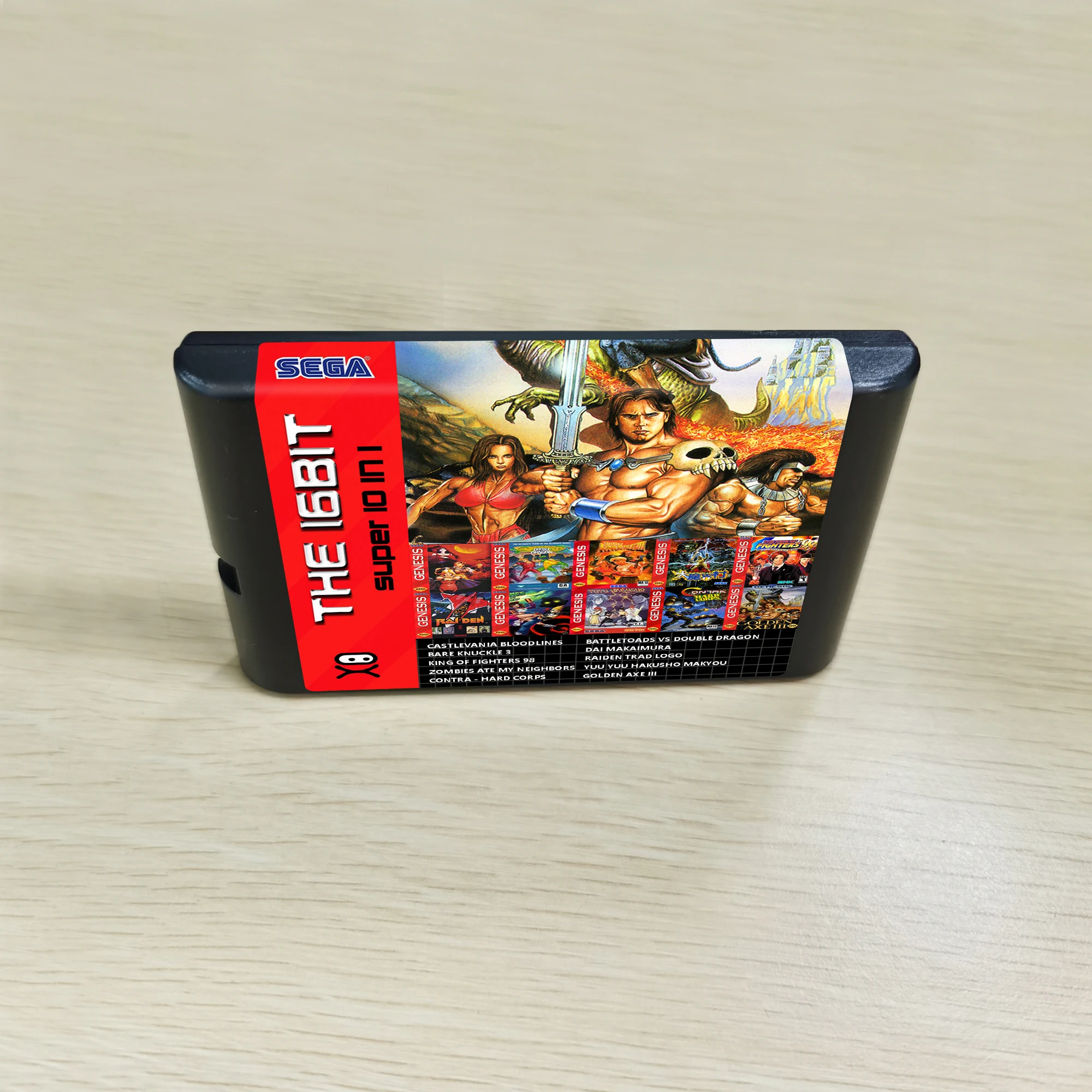 Картриджи для игр 10 в 1 консоли MegaDrive Genesis|Запасные части| |