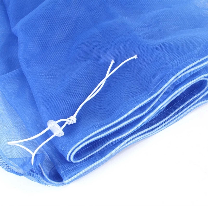 Сетчатый Чехол для птичьей клетки защита семян украшение воздухопроницаемая