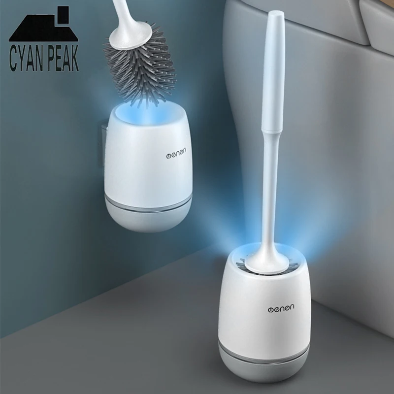 

Щетка для туалета, бытовая настенная щетка для чистки туалета, набор аксессуаров для ванной комнаты, щетка с длинной ручкой, чистящие средст...