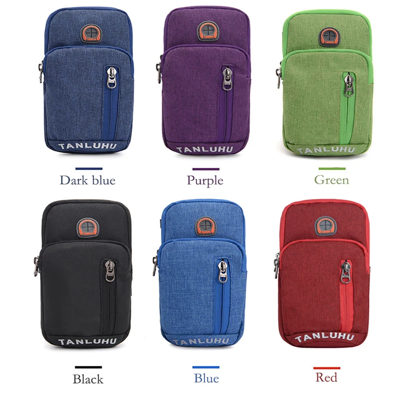 Сумка для бега на запястье водонепроницаемый Противоугонный чехол мобильный