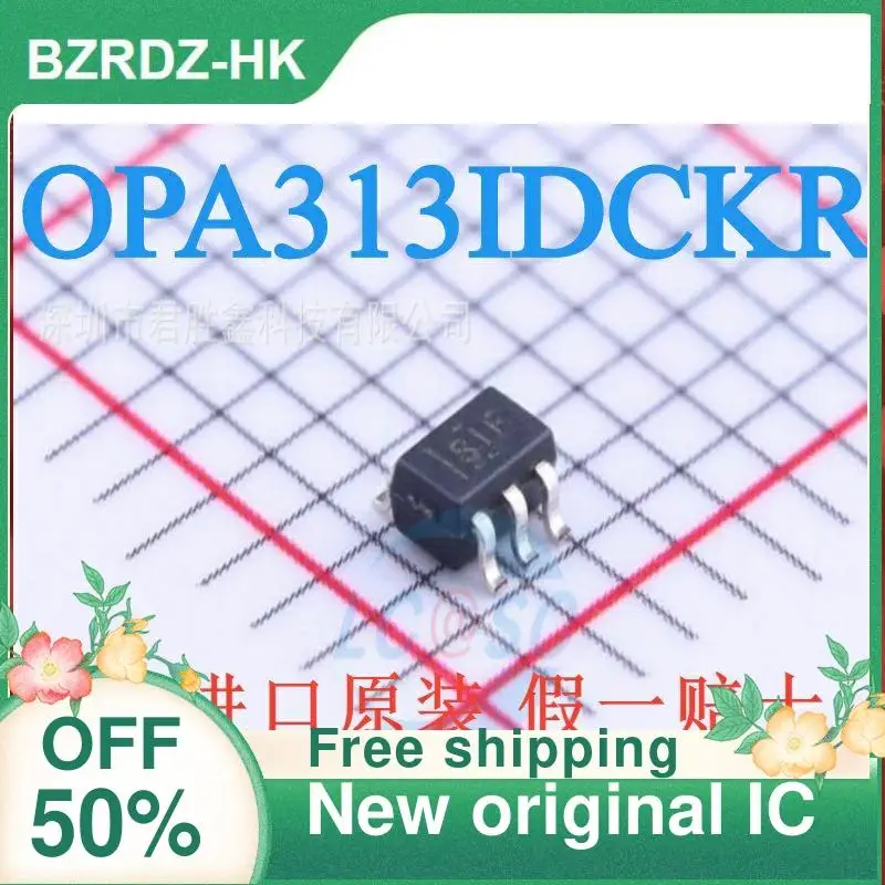 

2-10PCS/lot OPA313IDCKR SC70-5 SIF 1MHz New original IC