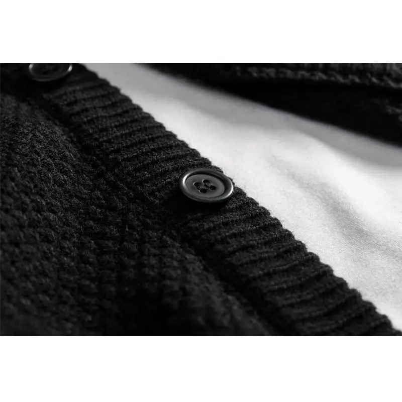 

2020 Brand Autumn New Men's Jackets Sweater Knitted Cardigan Overcoat for Male Sweater Jacket