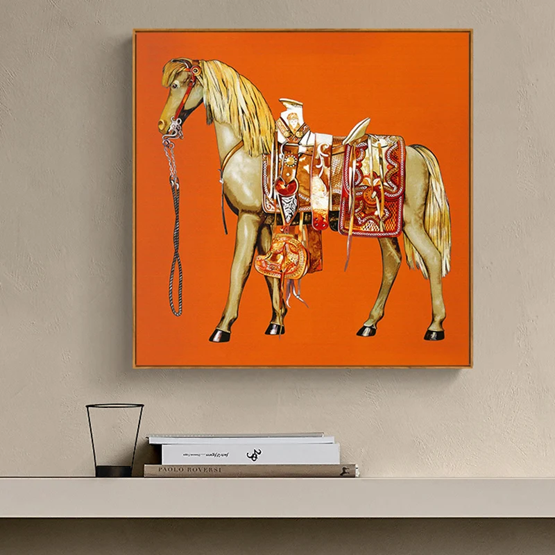Картины с абстрактным изображением лошади настенные картины художественные