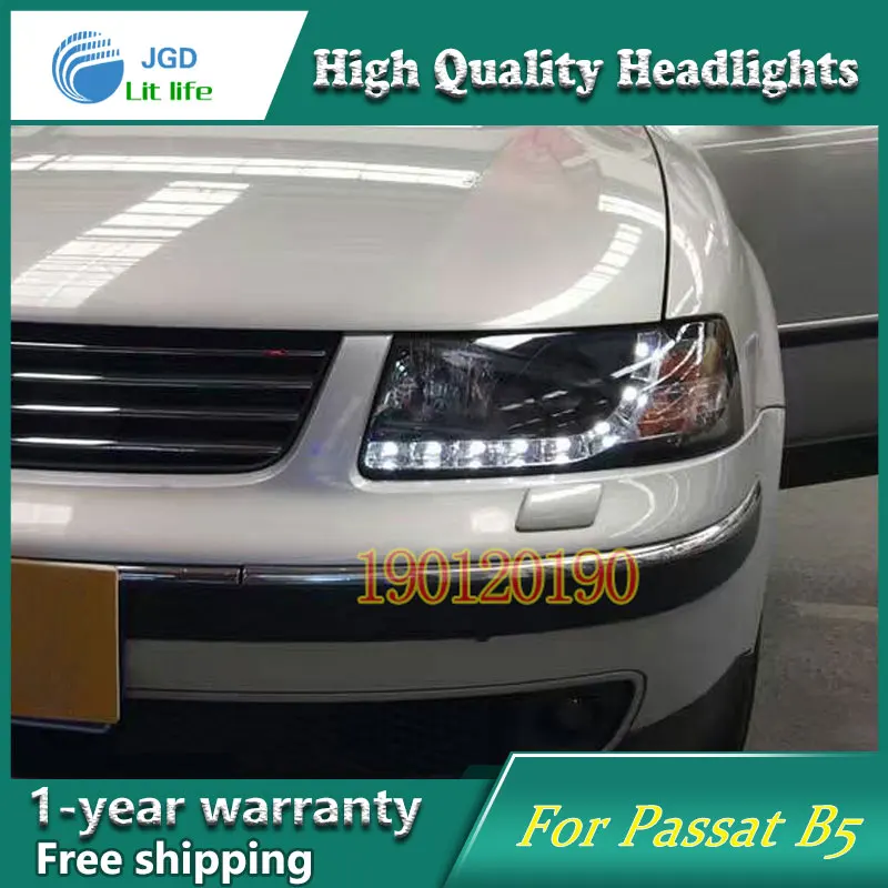 Стайлинг автомобиля для VW B5 светодиодный фонарь 2000 2007 PASSAT двухксеноновые фары