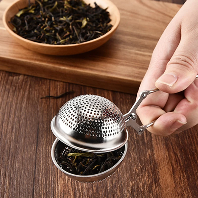 Ситечко для заварки чая ситечко из нержавеющей стали с длинной ручкой Сетчатое