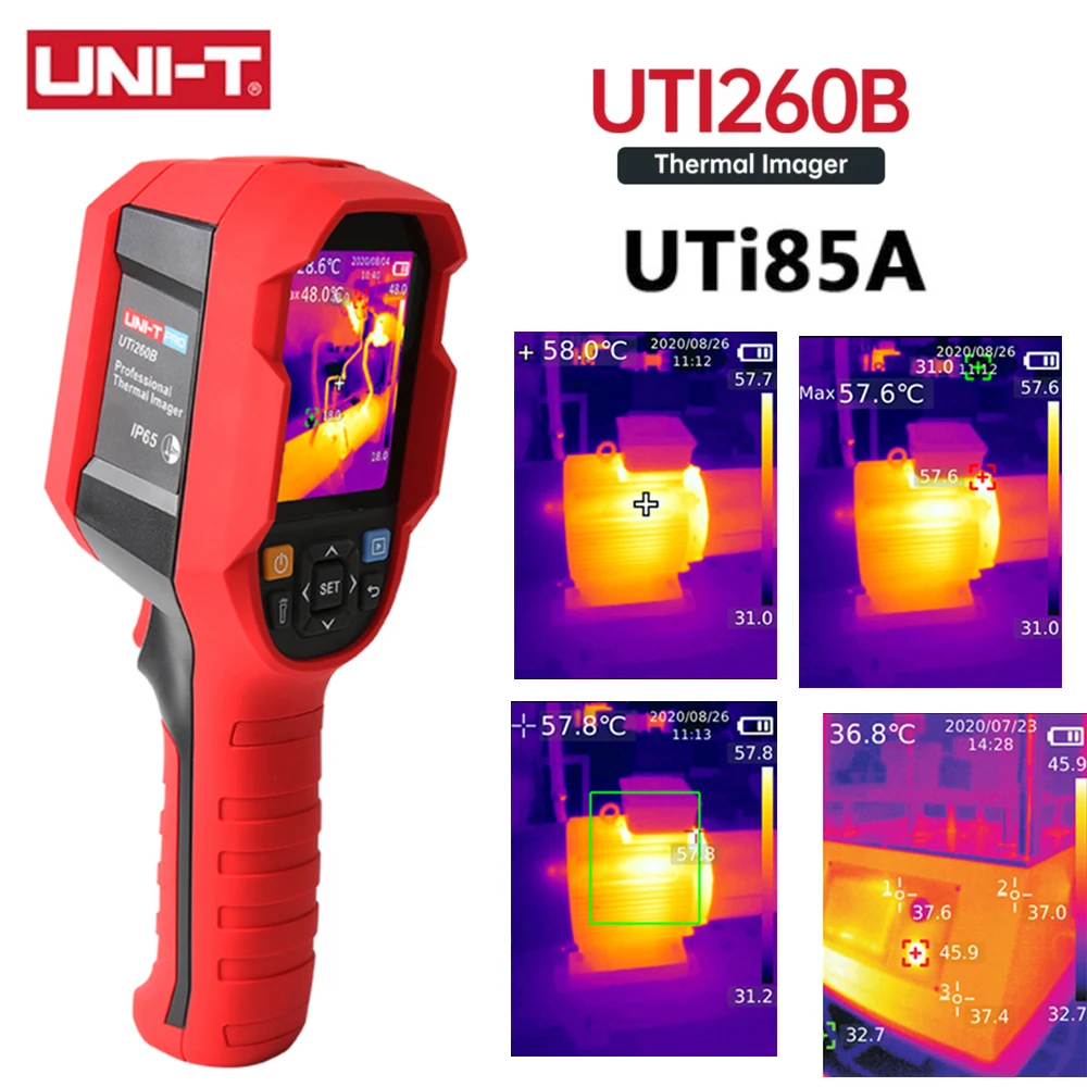 UNI T UTi260B UTi85A инфракрасный Термальность Imager 15 ℃ ~ 550 Температура в режиме реального