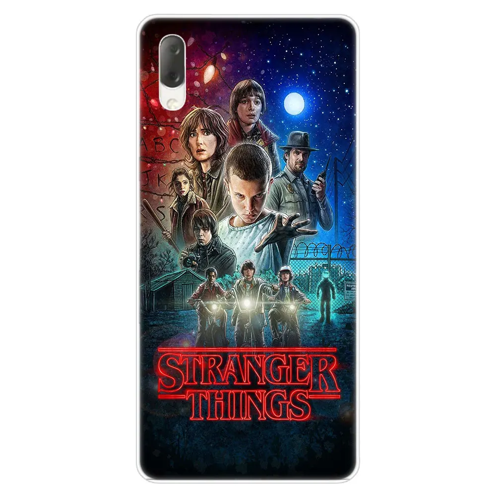 001 Лидер продаж очень странные дела жесткий чехол для Sony Xperia L1 L2 L3 X XA XA1 XA2 XA3 ультра 10 плюс E5 XZ XZ1 XZ2 компактный XZ3 XZ5 2 20 крышка - Цвет: 001