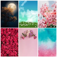shuozhike vinyl custom rose flower photography background props newborn photographic backdrops for photo studio 21602het 02