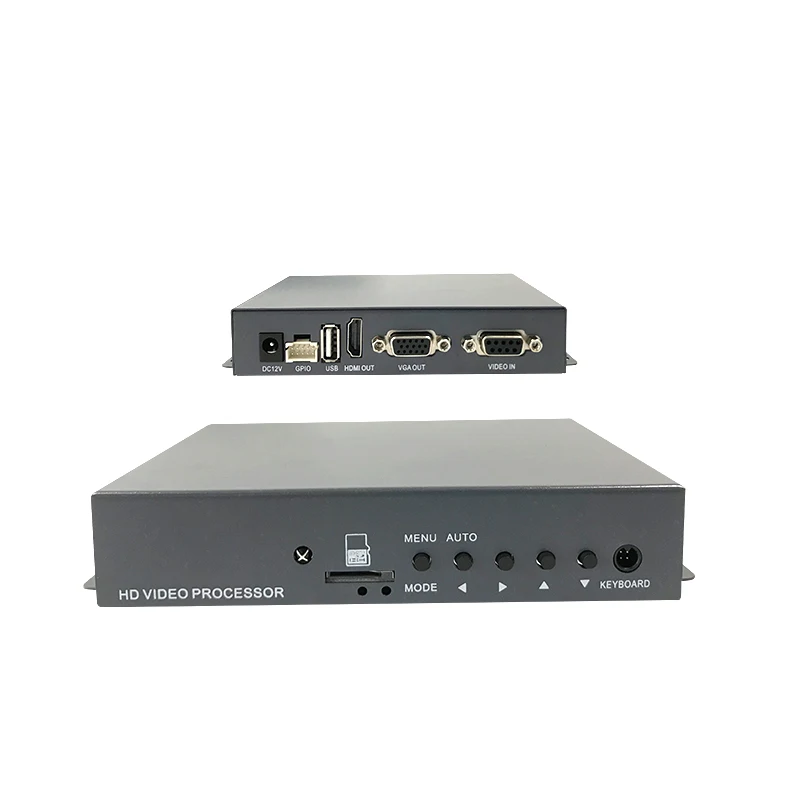 TEXOSA 4 канала Цвет CCTV видео quad мультиплексор процессор 1080P HDMI VGA выход автомобиля с