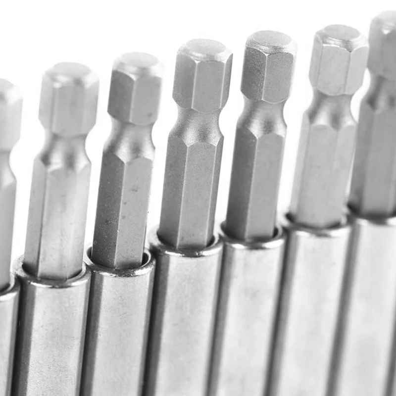 

10 Pack Magnetic Extension Socket Drill Bit Holder 1/4Inch Hex Power Tools