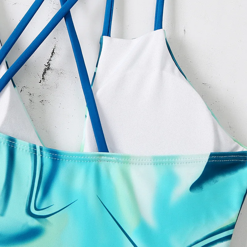 2022 Sexy Push Up Swimwear Women High Waist One Piece Swimsuit Female Backless Monokini Brazilian Bathing Suit Swim Wear Summer