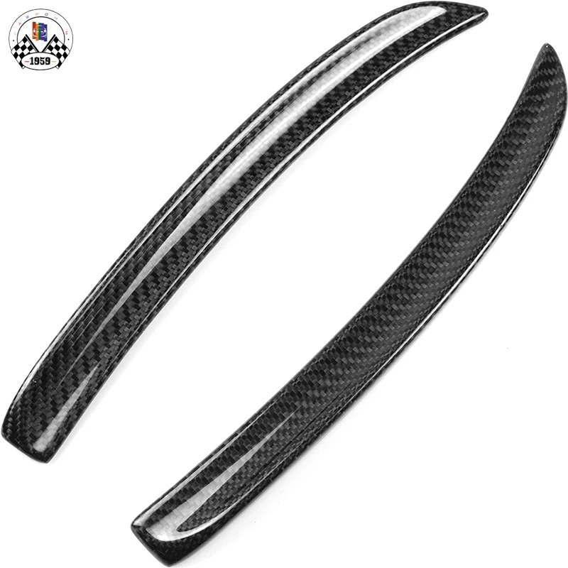 Абсолютно Новый углеродное волокно УФ защищенный стиль черный цвет JCW спойлер