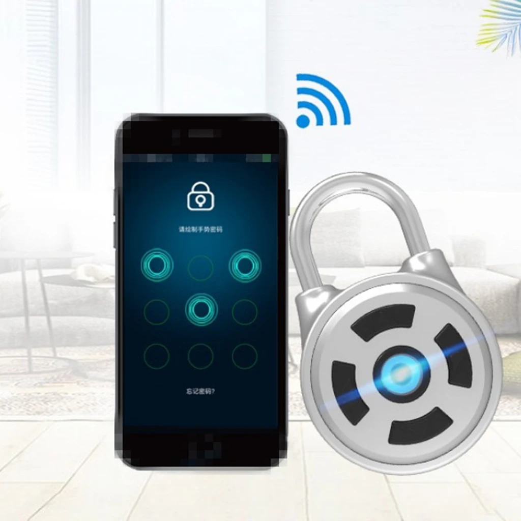 Портативный смарт-замок с кодом приложение беспроводной Bluetooth-замок для