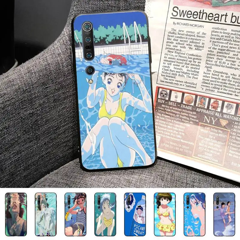 Девочка в воде чехол для телефона с изображением на задней панели Корпус Redmi 7 7A S2 8