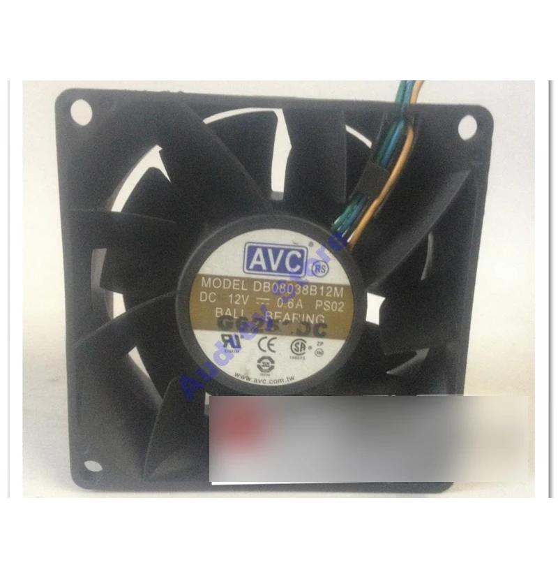 

Вентилятор AVC 8038 8 см, 12 В, 3200 А, DB08038B12M