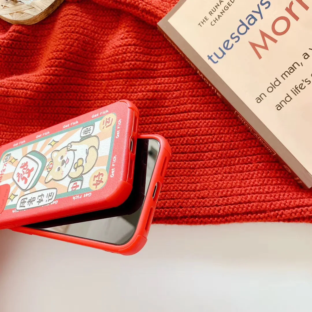 

LOA high quality casing iphone design cases Fortune Chaigou iPhone 12pro Max new year XS / XR case for Apple 11pro 7 / 8