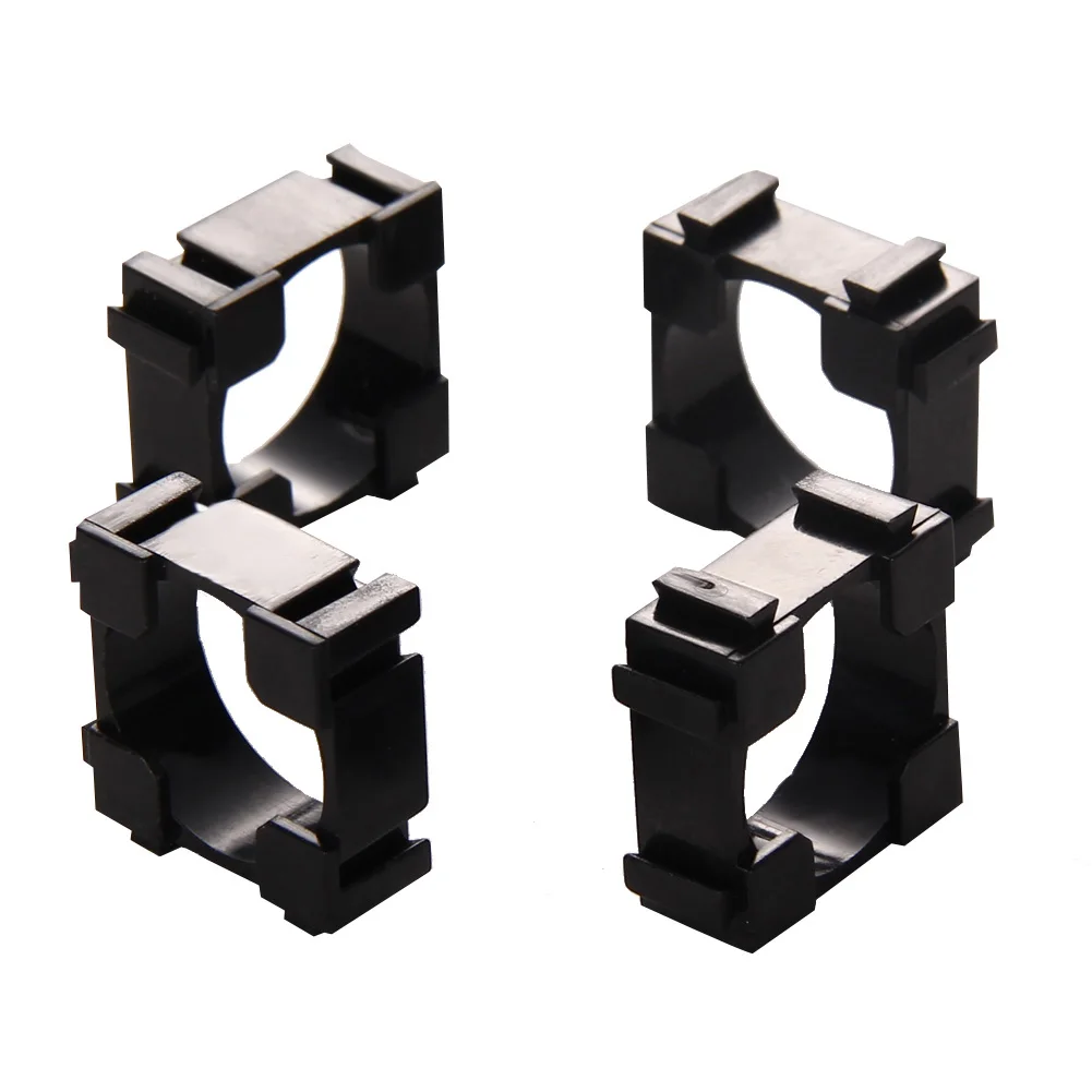 

100pcs Battery Bracket 18650 Safety Anti Vibration Holder Bracket Lithium Batteries Support Stand 18650 Accessories Mount