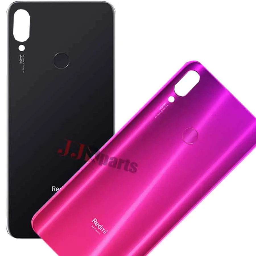 Чехол для Xiaomi Redmi note 7 Батарея женские босоножки с закрытой пяткой Стекло Панель задняя дверь Корпус чехол для телефона Redmi note 7 pro Батарея крышка