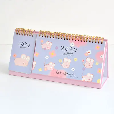Прекрасный Гарри мышь настольный календарь DIY Note катушки календарей блокнот ежедневный планировщик расписаний,09-,12 - Цвет: B