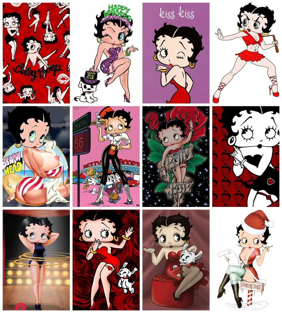 5D алмазная картина Бетти Буп Алмазная вышивка мультфильм девушка полный