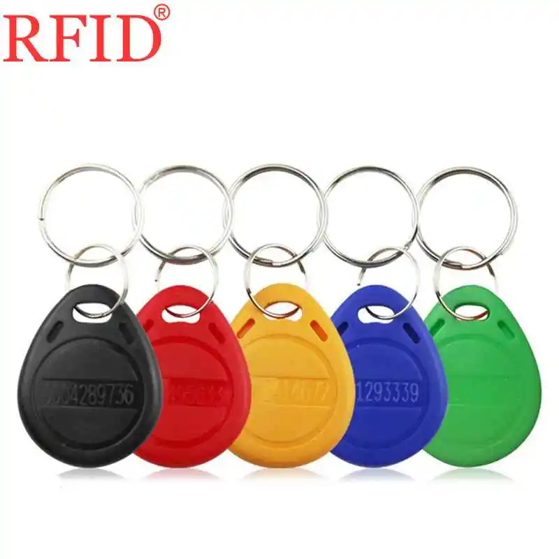 ID 125 кГц EM4100 TK4100 брелки только для чтения брелок RFID EM жетон карта контроля доступа