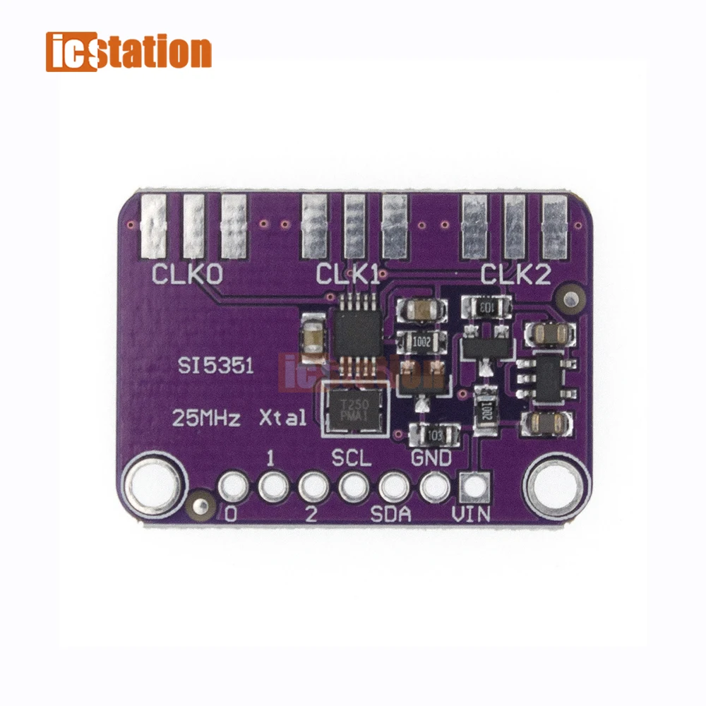 Настольная плата для генератора часов Si5351A Si5351 I2C устройство разборки сигналов