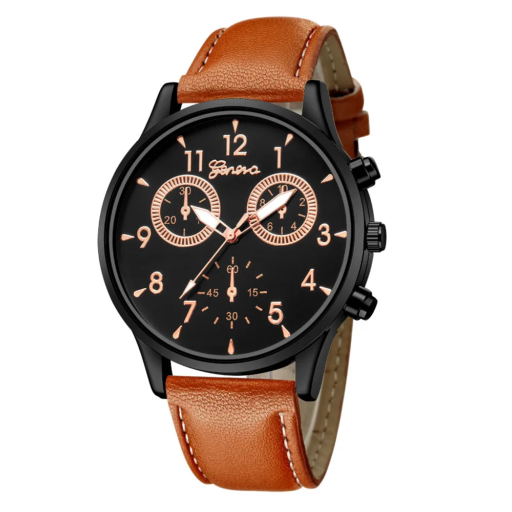 

Luxury Brand Watch Men Analog Digital Leather Sports Watches Men's Military Watch Man Quartz Clock Relogio Masculino Male Gifts