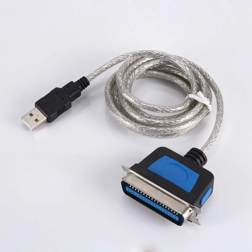 

USB to CN36 IEEE1284 Parallel Port 36 Pin USB2.0 Adapter Converter Printer Cable for Computer PC HJ55