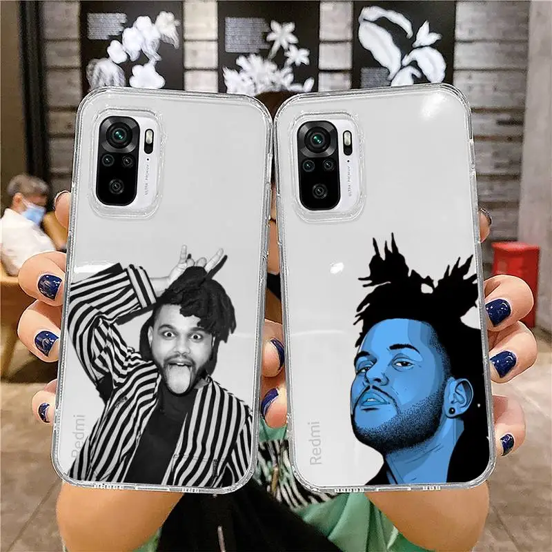 

The Weeknd XO Phone Case For Xiaomi 11 Redmi Note 10 9 8 7 pro lite T A S 10T 9A 9S 8T Pro 4G Transparent Coque Funda