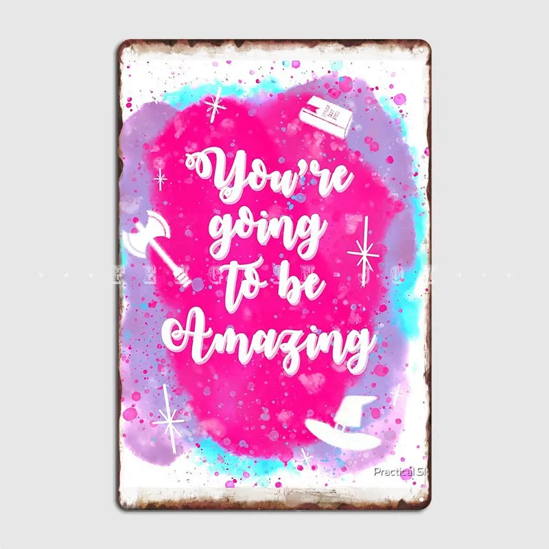 

Вы будете фотографией детской стены, Настенная роспись, дизайнерский плакат, оловянные плакаты с знаком