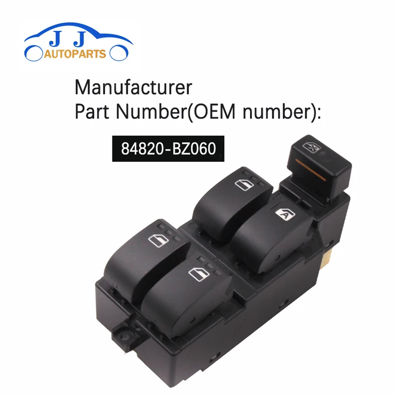 84820 BZ060 переключатель стеклоподъемника для Toyota Daihatsu sirion Avanza BB B2250 B2320