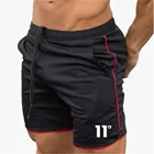 Мужские летние спортивные шорты, дышащая сетчатая быстросохнущая спортивная одежда, джоггеры, пляжные шорты, 2021