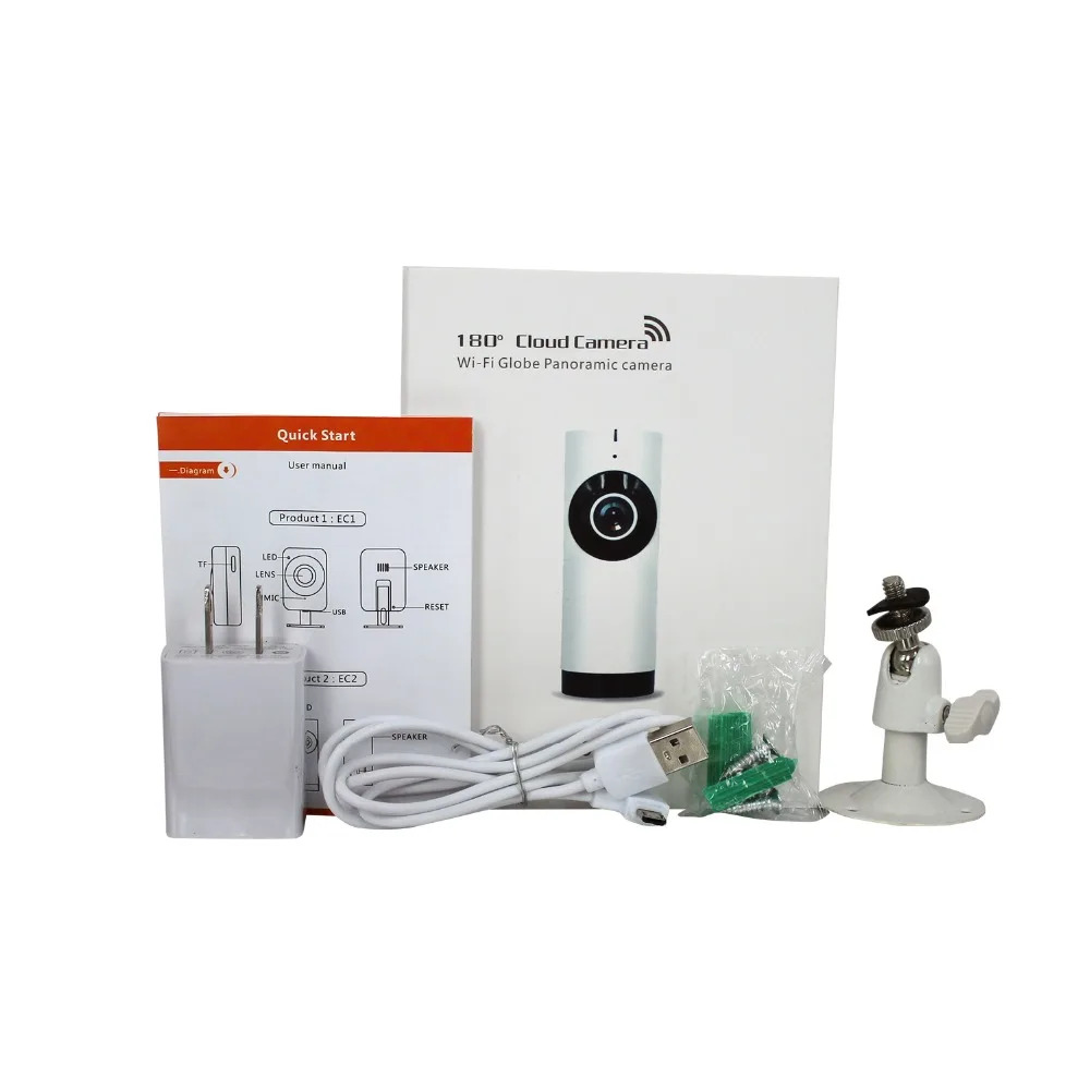 IP-камера панорамная 185 градусов HD 720P Wi-Fi | Безопасность и защита
