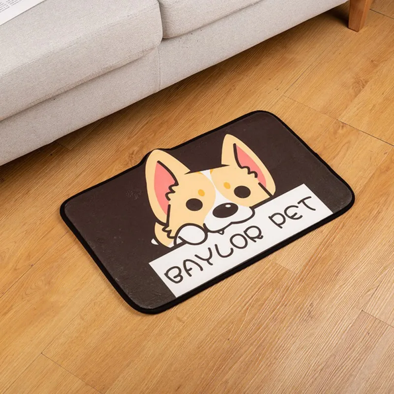 Мягкий Нескользящий напольный коврик для домашних питомцев гостиной ванной