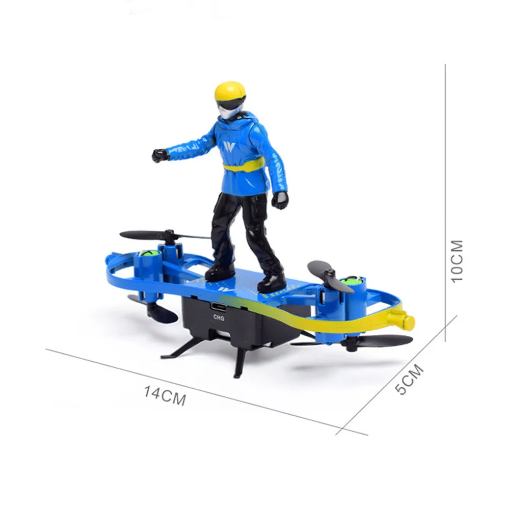 

Unique Extreme Skater Shaped Aircraft Mini Remote Control Aircraft RC Drone Toys for Kids BM88
