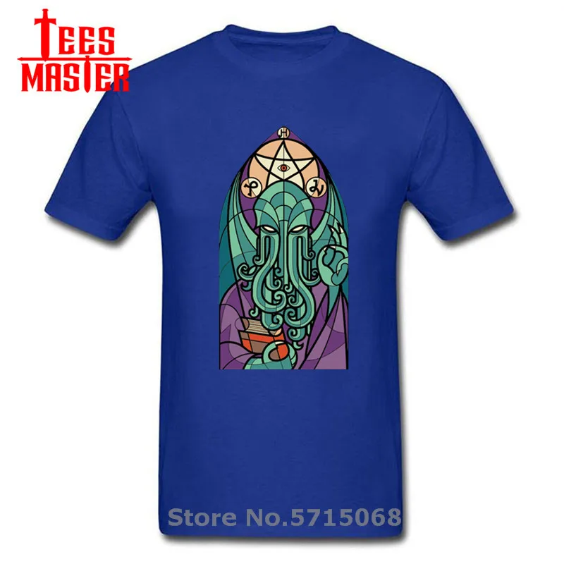 Футболка с изображением церкви CTHULHU мужские винтажные футболки Lovecraft dunвич