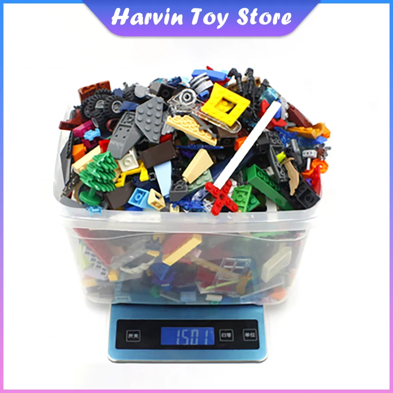 

1000 Pieces DIY Building Blocks Bulk Sets City Creative Classic Technic Creator Bricks Assembly Brinquedos Kids Educational Toys