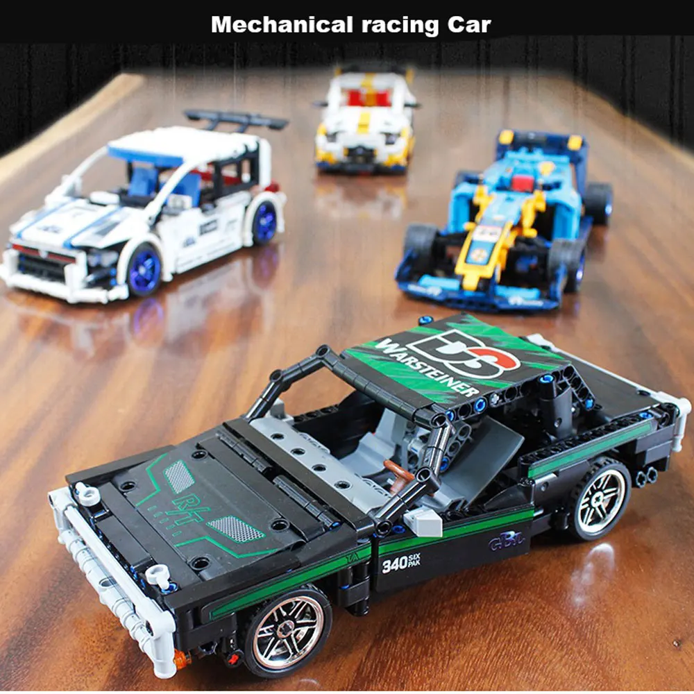 2020 Новый конструктор 42111 модель автомобиля скоростной Чемпион техника