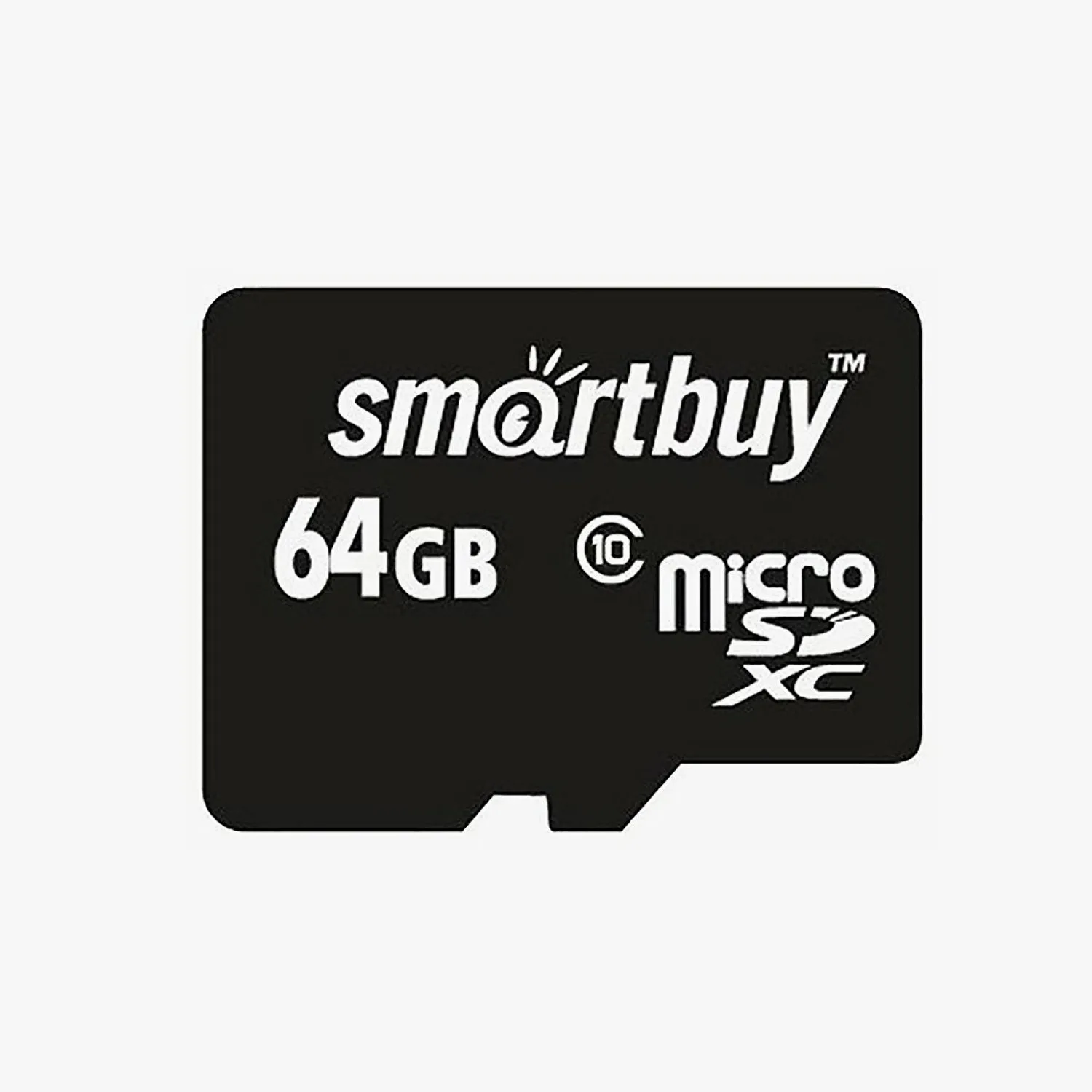 Карта флэш-памяти MicroSD 64 Гб Smart Buy без SD адаптера (class 10) LE | Компьютеры и офис
