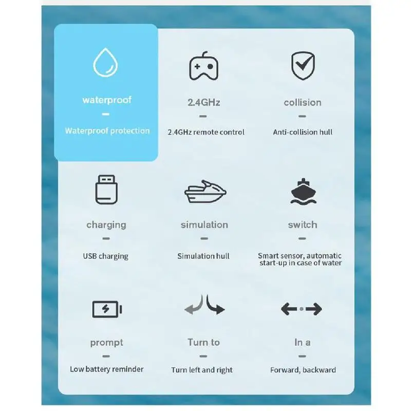 2020 новый m5 мини rc лодка 24 г 50 м диста