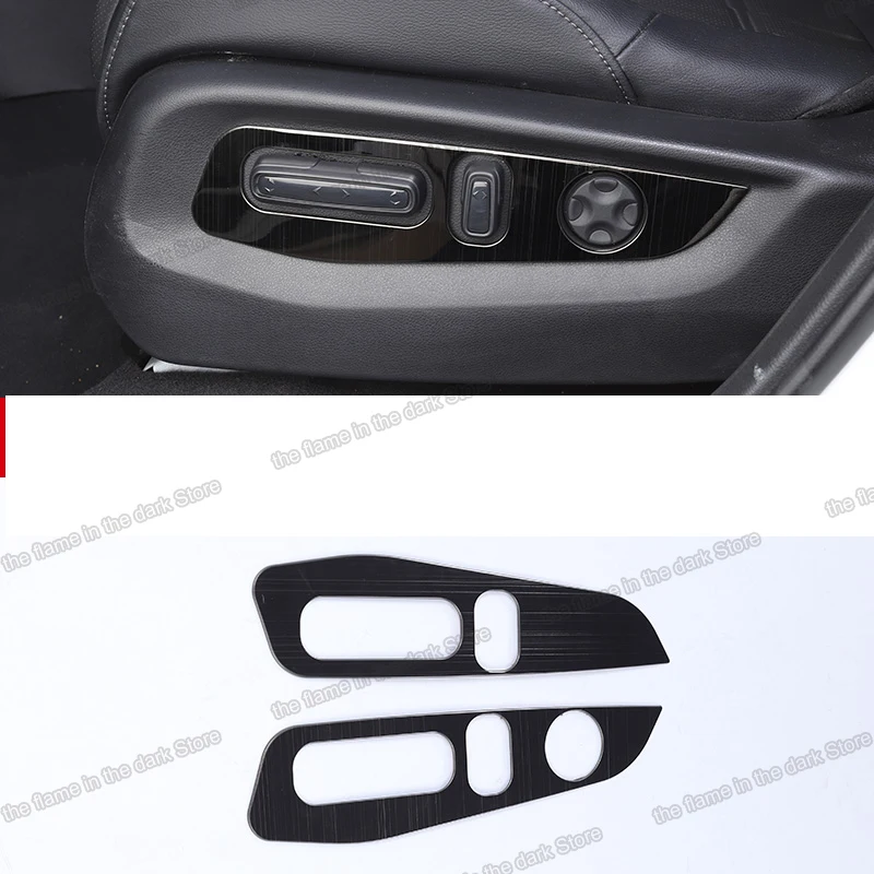 

Lsrtw2017 for Honda Crv Cr-v Car Seat Adjust panel Button Frame Trims Decoration Interior Accessories 2017 2018 2019 2020 2021