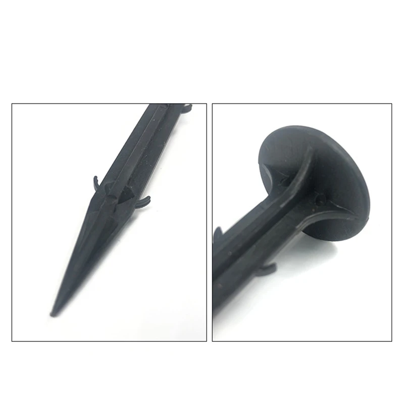 50pcs Ground Nail Film Fixed Garden Pegs PP Outdoor Mulch Shading Black Reusable | Дом и сад
