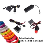 Неоновый светильник, контроллер привода автомобиля, трансформатор для автомобиля, светодиодный проводлента, гибкая неоновая Декоративная полоса, лампа 3 В5 В12 В