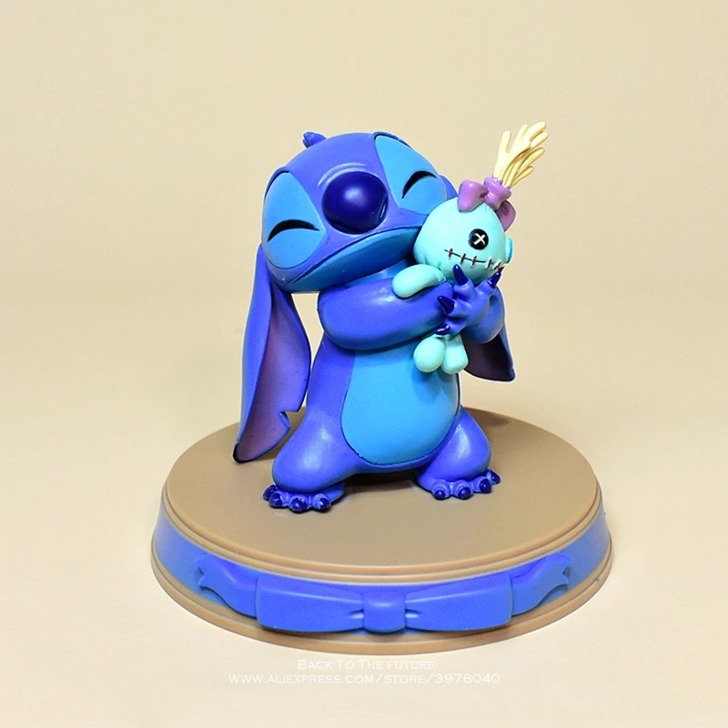 Disney Lilo & Stitch 12 см мини кукла Фигурка осанка аниме украшение Коллекция фигурка
