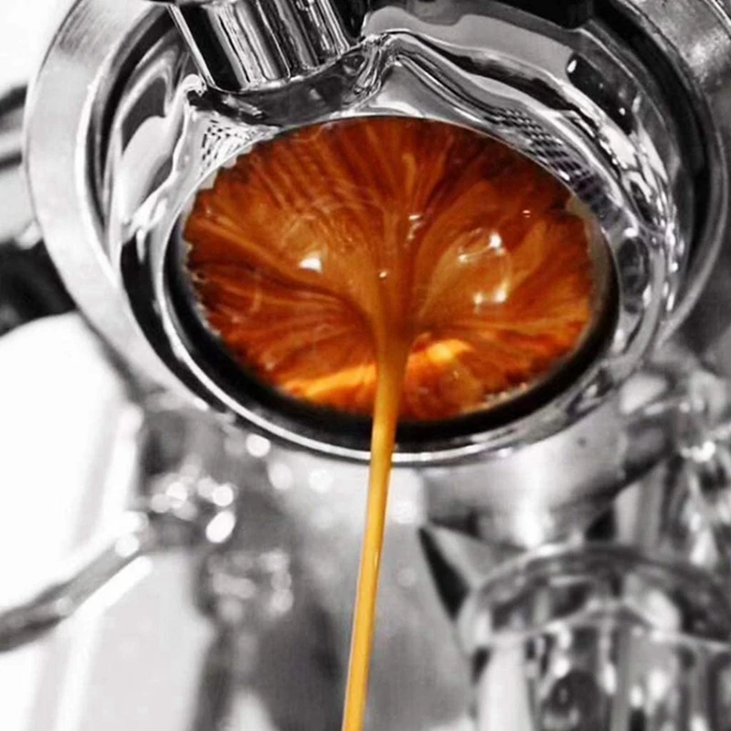 

1Pcs 51Mm Three Paddle Espresso Coffee Tamper & 1Pcs Coffee Bottomless Portafilter for Delonghi