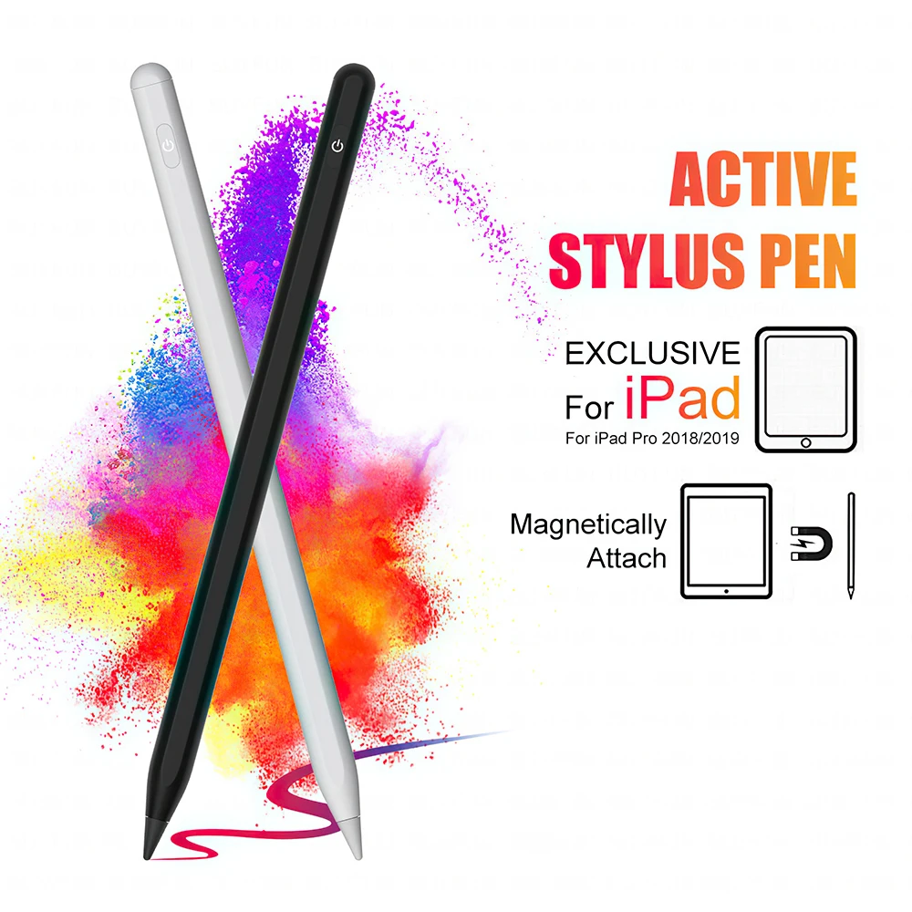 Магнитный активный стилус емкостный перезаряжаемый портативный планшет для