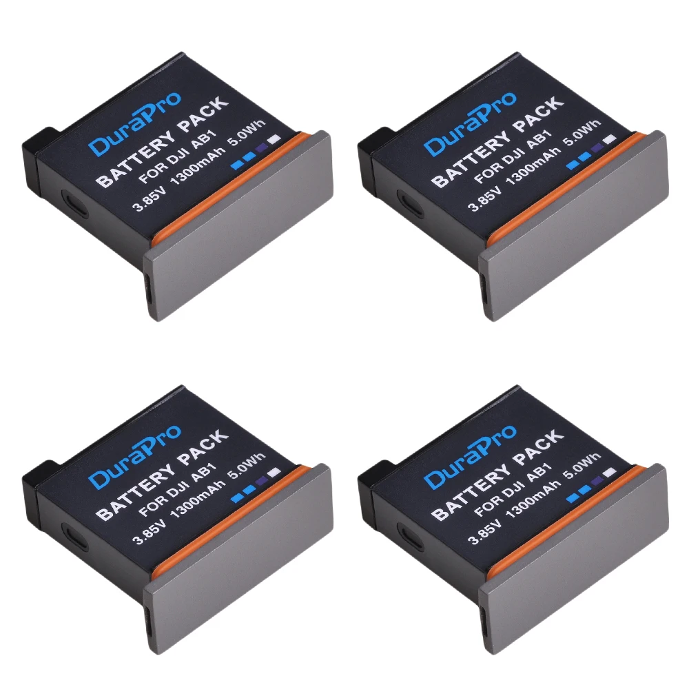 4 Battery 1 шт. 1300 мАч AB1 запасной батарейный блок камеры для DJI Osmo AB1 экшн-Спортивная камера - Цвет: 4 Battery