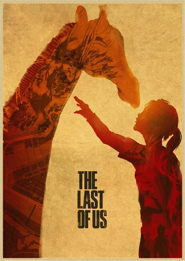 Плакат The Last Of Us постер для ТВ-игр HD-постер украшения картины | Дом и сад