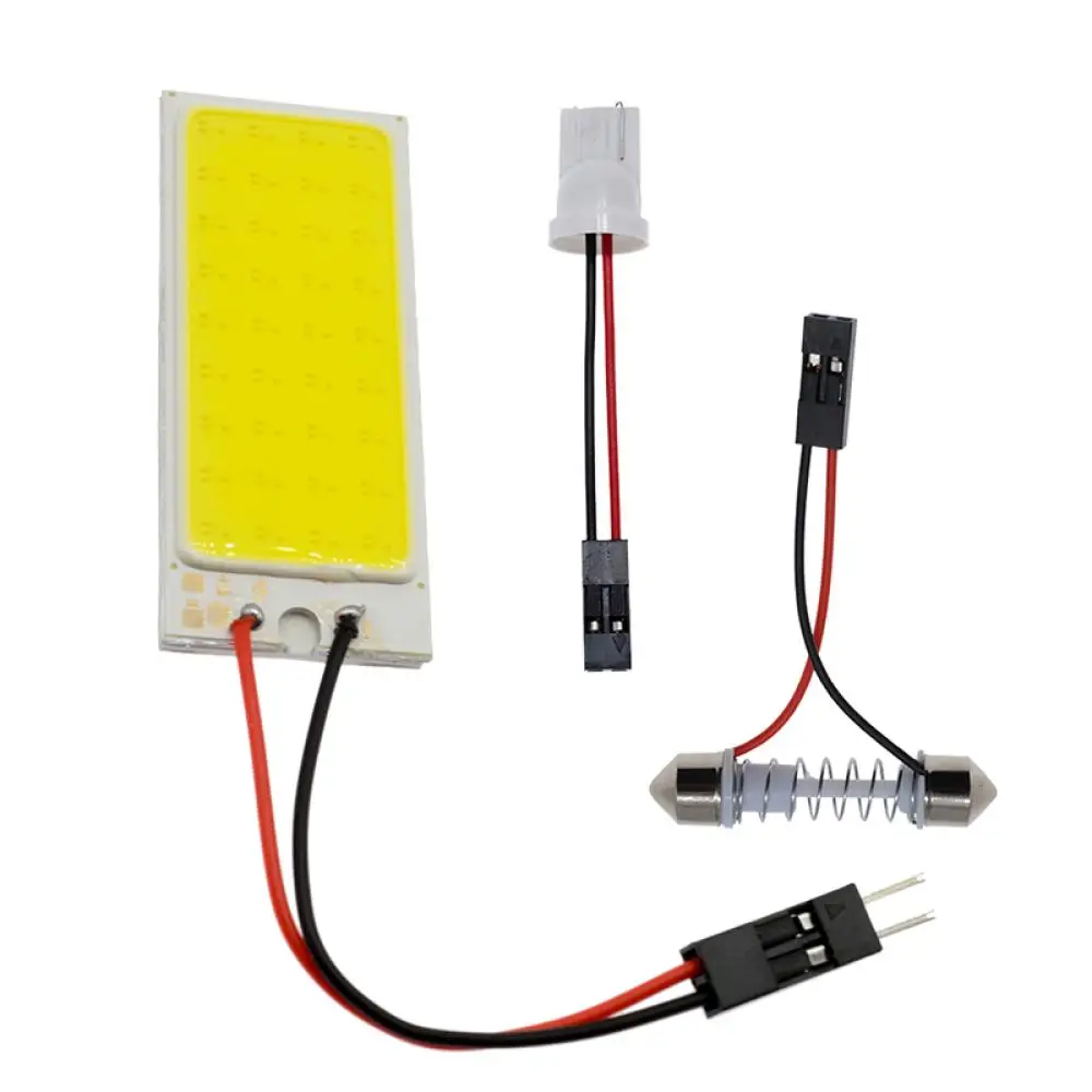 2X W5W C5W купольная лампа C10W T10 красочные Cob 36Led ВОДИТЬ Автомобиль AC/DC 12V 194 Панель авто