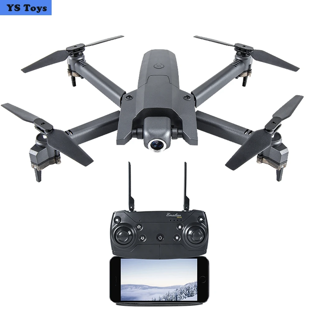 Квадрокоптер мини Дрон 4K HD Wifi FPV камера складной Радиоуправляемый вертолет
